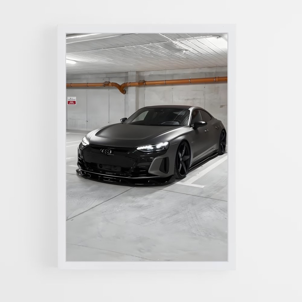 Poster Dualité Électrique – affiche Audi (vue 3)